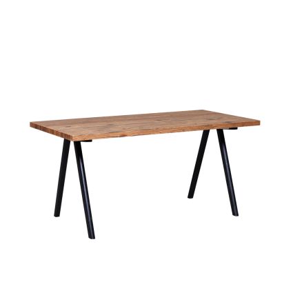 Clinton Table 160x80 schwarz/Wood -  